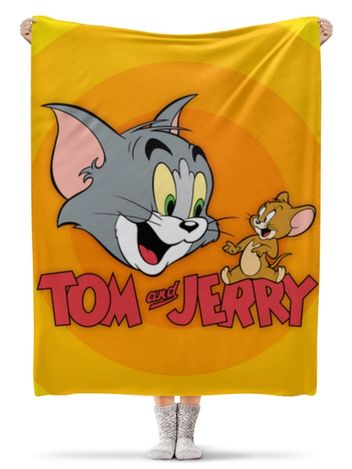 Флисовый плед Том и Джерри / Tom and Jerry