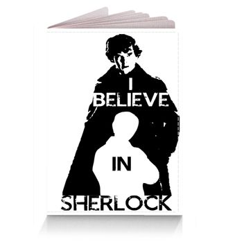 Обложка на паспорт Шерлок